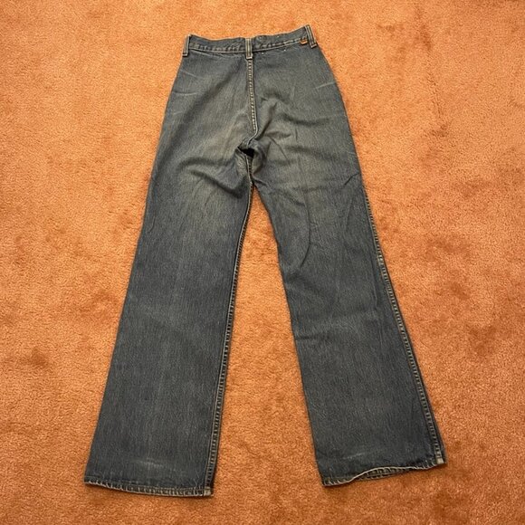 Levi's Orange Tab Vintage 70s Jean 100% Cotton (Ribcage Style) - Picture 2 of 14